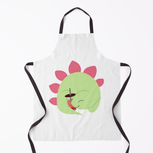 Item preview, dino boba (hugging strawberry bubble tea) designed and sold by leiriin.