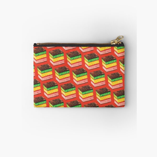 Item preview, Italian Rainbow Cookie Pattern - Red designed and sold by Kelly  Gilleran.