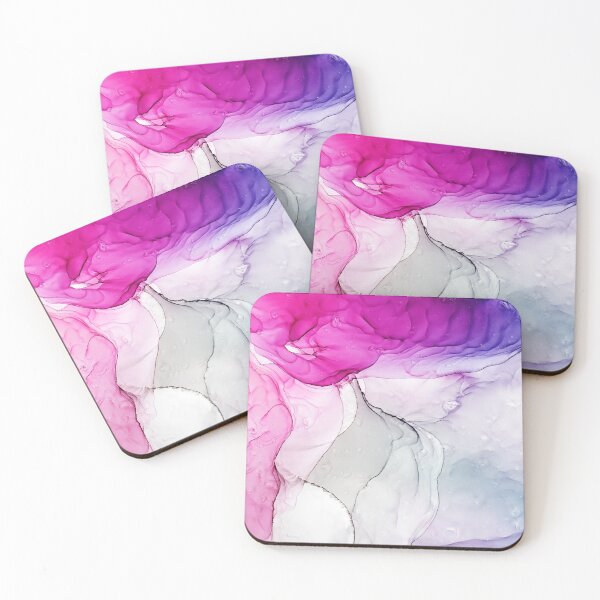 Item preview, Copy of Alcohol ink purple, pink and grey designed and sold by Arinom.