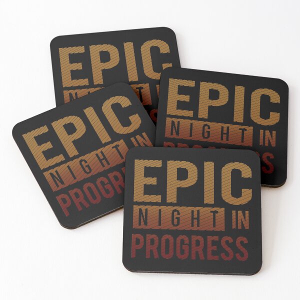 Item preview, Epic Night in Progress designed and sold by BaitHook.