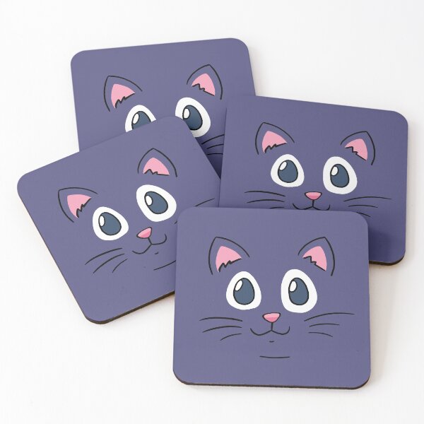 Item preview, Cute Cat Face designed and sold by H3rron-Arts.