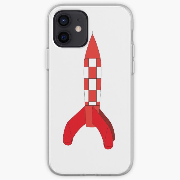 Fusée Tintin Coque souple iPhone