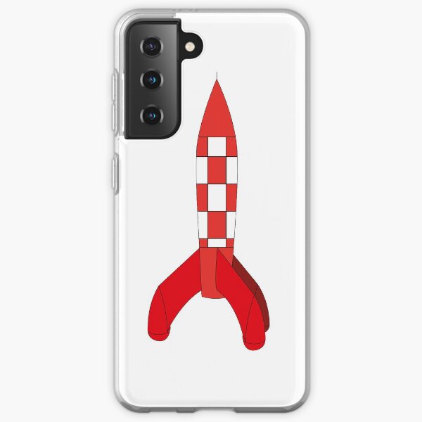 Cohete de Tintín Funda blanda para Samsung Galaxy