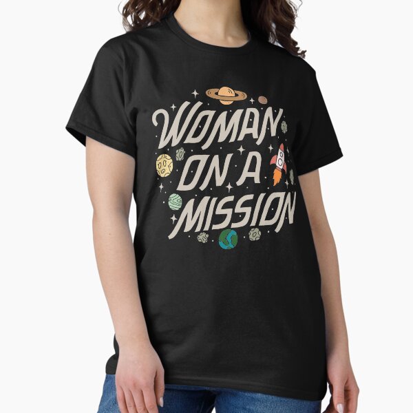 Item preview, Woman on a Mission designed and sold by Kellie Gerardi.