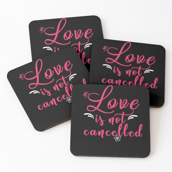 Item preview, Love is not cancelled designed and sold by PrintBrint.