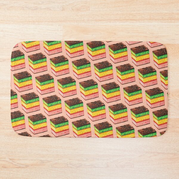 Item preview, Italian Rainbow Cookie Pattern - Pink designed and sold by Kelly  Gilleran.