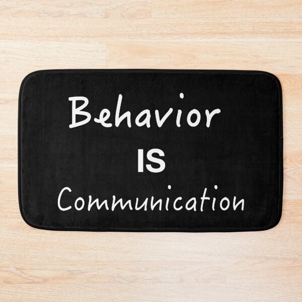 Item preview, Funny Behavior is Communication Cool Psychology Humor Design designed and sold by funTTimes.