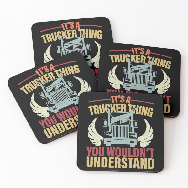 Item preview, It's A Trucker Thing You Wouldn't Understand Trucking Life designed and sold by GravitiTees.