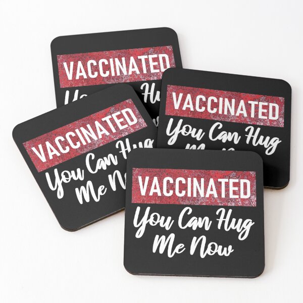 Item preview, Vaccinated you can hug me now designed and sold by aktiveaddict.