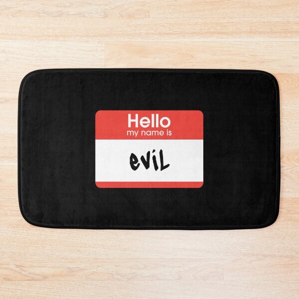 Item preview, Hello My Name Is Evil Label  designed and sold by everything4eva.