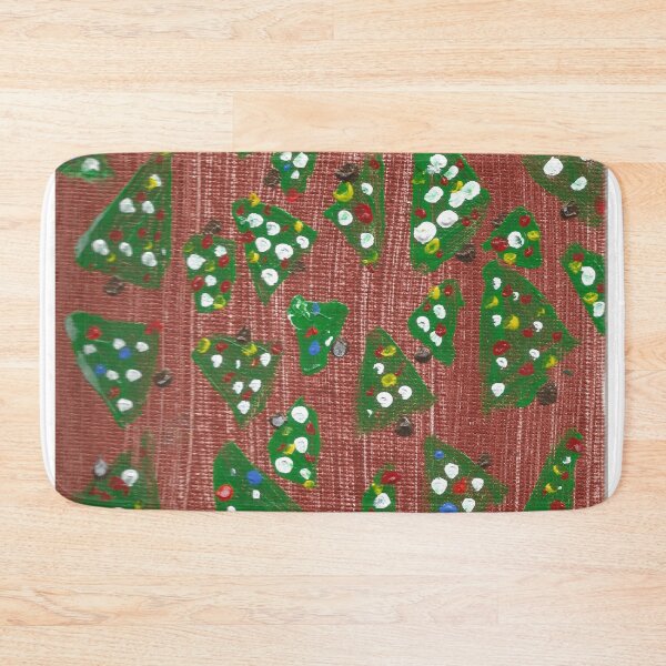 Item preview, Mini Christmas Trees on Copper Painting designed and sold by Silver Sky by Janet.