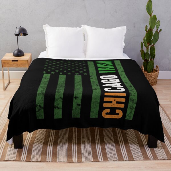 Item preview, Irish Chicago Flag St Patricks Day designed and sold by teesakura90.