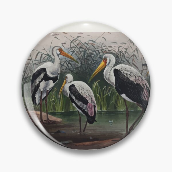 Item preview, Zoological sketches by Joseph Wolf 1861 to 1867 096 The Indian Wood Ibis designed and sold by WetdryvacRB01.