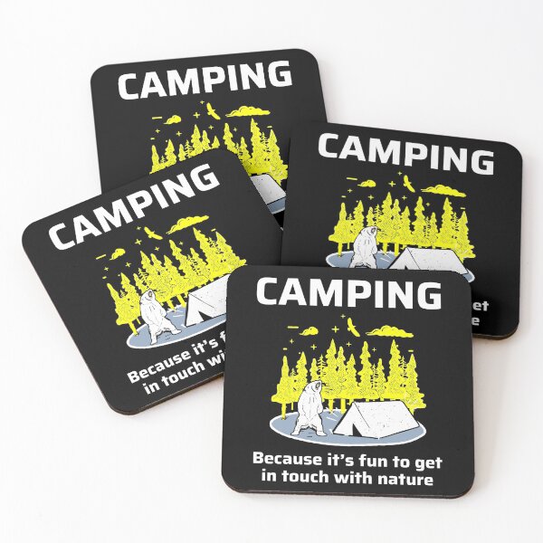 Item preview, Camping Funny Saying Campers Camp Polar bear Joke Gift designed and sold by TastefulTees.