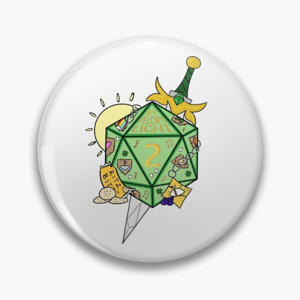 Item preview, Beverly Toegold NADDPOD Dice  designed and sold by citrinecreates.