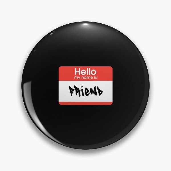 Item preview, Hello My Name is Friend Label  designed and sold by everything4eva.