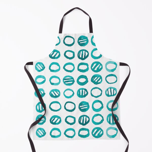 Aperçu de l'œuvre Motif de cercle turquoise créée et vendue par WillowTee.