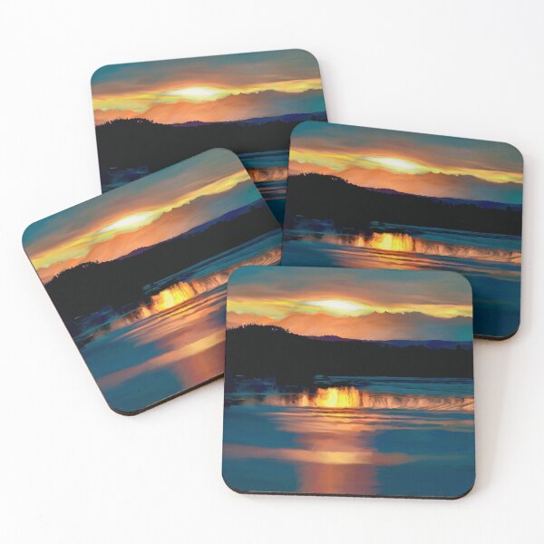 Item preview, Sunrise over the Lake designed and sold by Zimmerdb.
