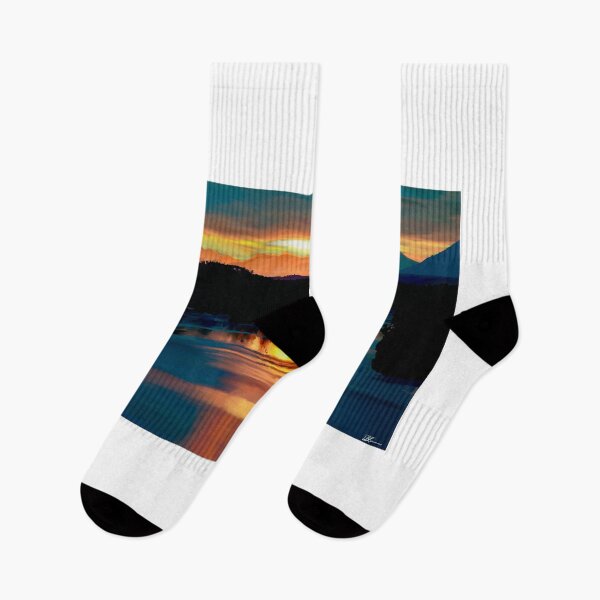 Item preview, Sunrise over the Lake designed and sold by Zimmerdb.