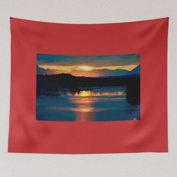 Item preview, Sunrise over the Lake designed and sold by Zimmerdb.