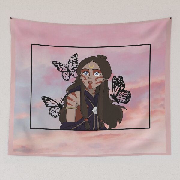 Item preview, sunset katara painted lady designed and sold by kohanajewelry.