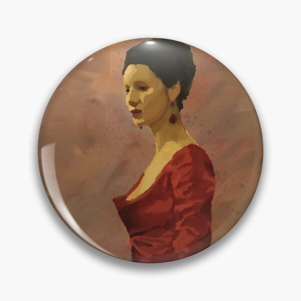 Artikelvorschau, Claire In Red mit Hintergrund entworfen und verkauft von LassAstridP.