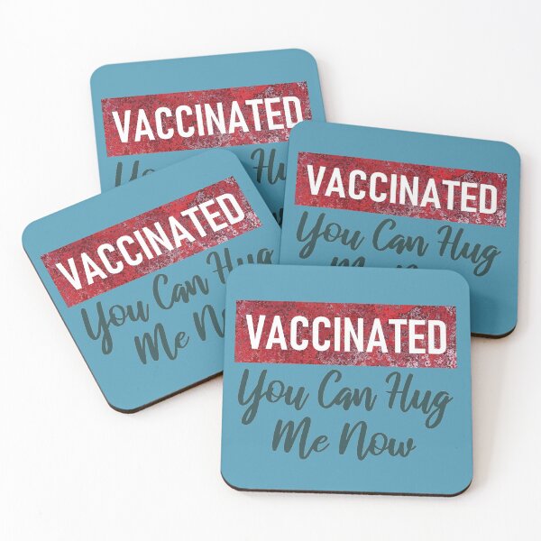 Item preview, Vaccinated you can hug me now designed and sold by aktiveaddict.