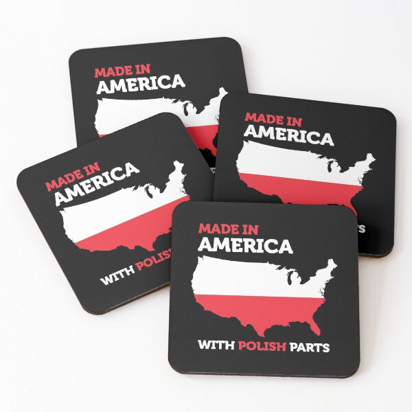 Item preview, Made In America With Polish Parts Funny Amazing Poland Gift designed and sold by smartrocket.