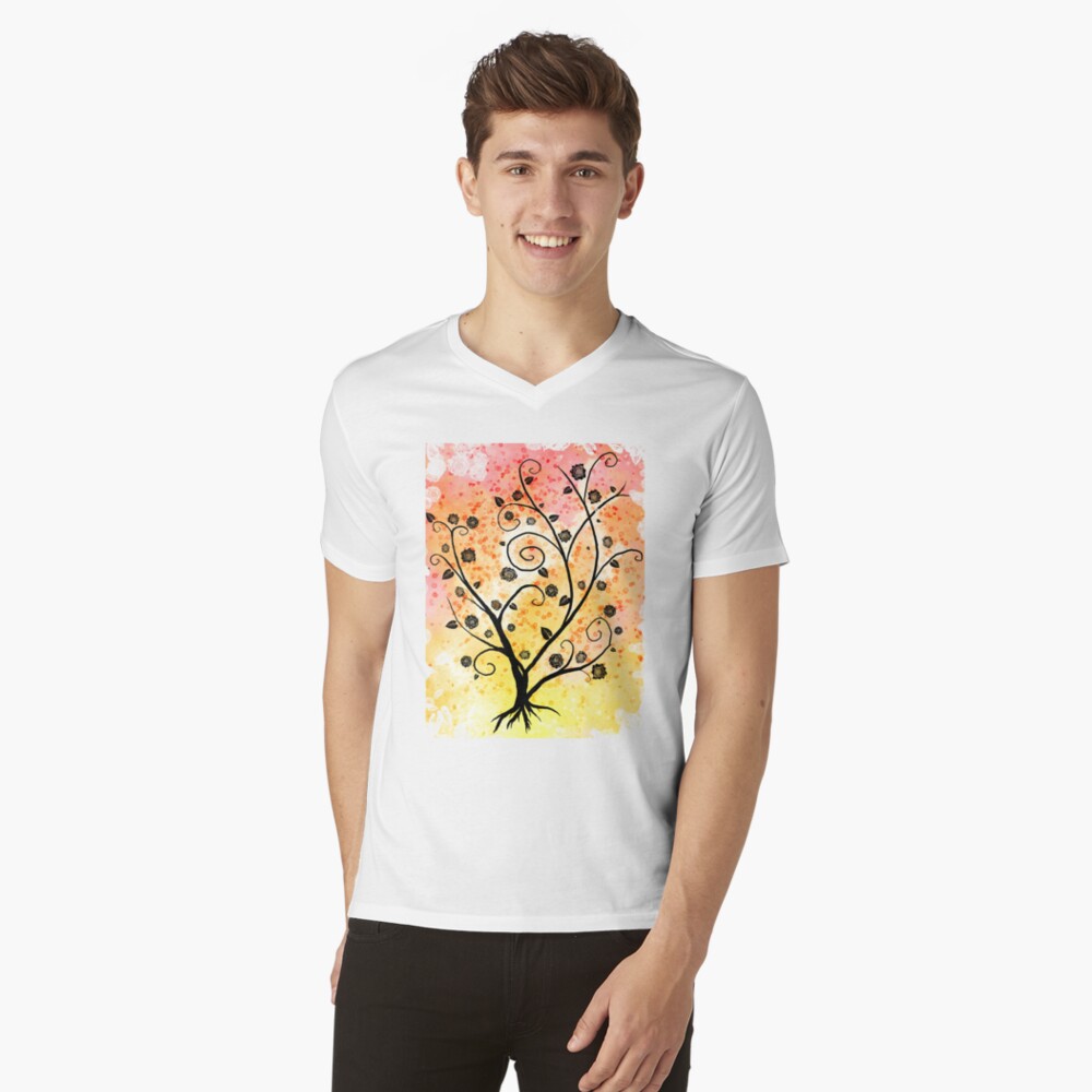 Item preview, V-Neck T-Shirt designed and sold by ivrona.