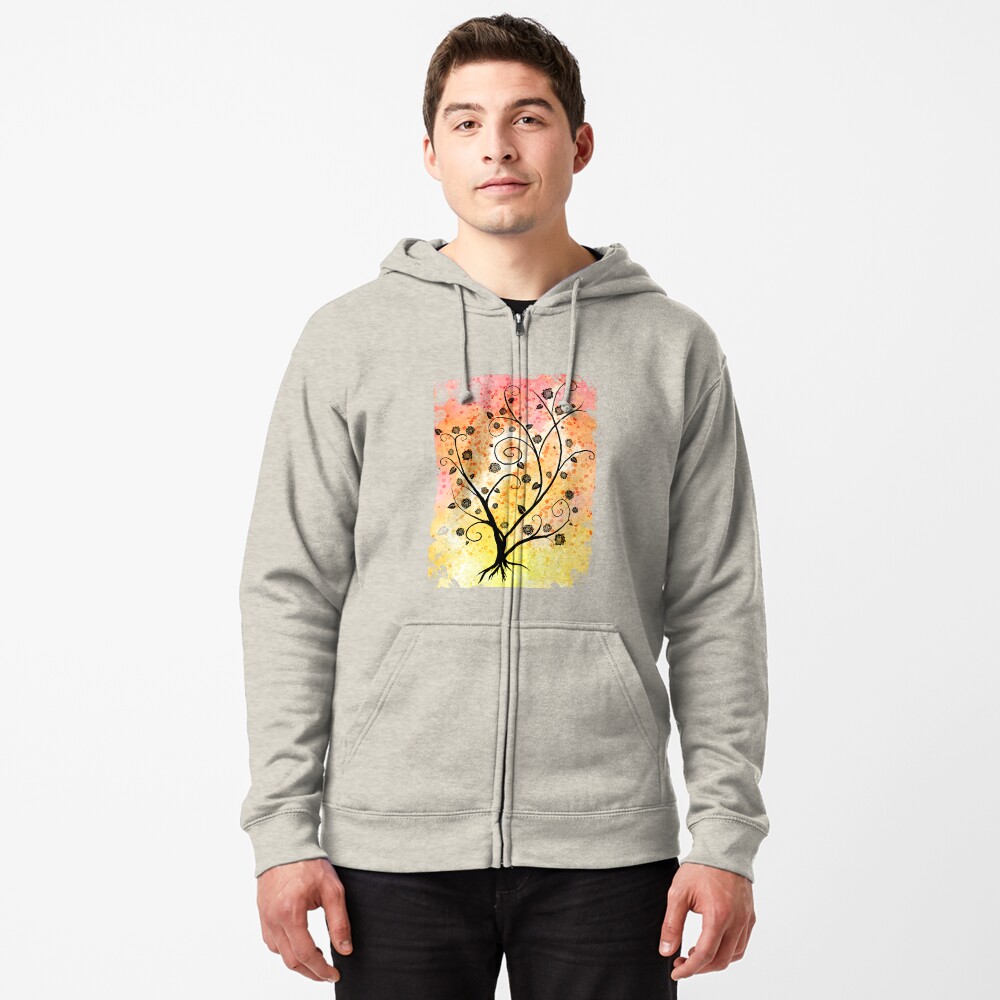 Item preview, Zipped Hoodie designed and sold by ivrona.