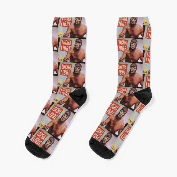 Lucha Libre Socken Redbubble