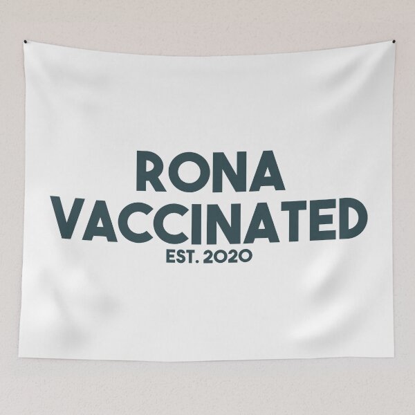 Item preview, rona vaccinated designed and sold by EGIT.