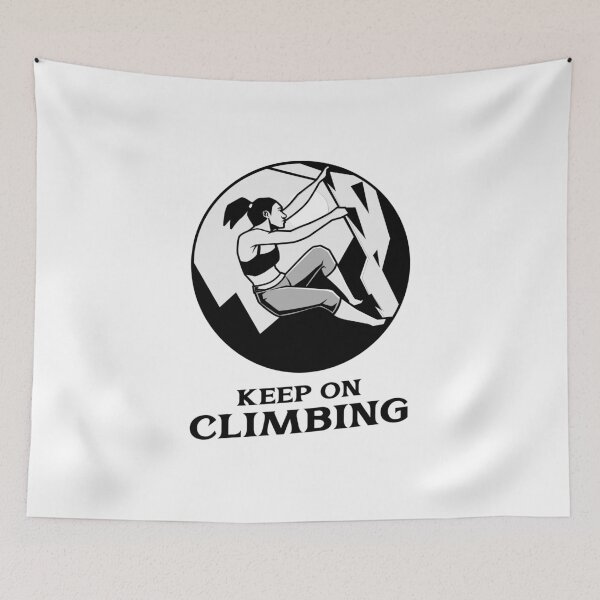 Item preview, Keep On Climbing designed and sold by Crafty-Mornings.