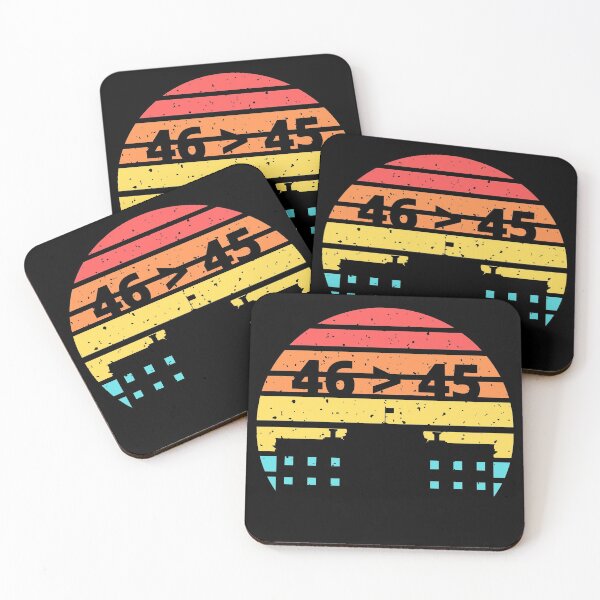 Item preview, 46 greater than 45 designed and sold by Hey-Nice-Shirt.