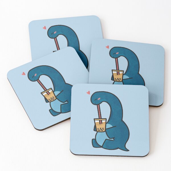 Item preview, Dino Boba - blue designed and sold by CricketDoodles.