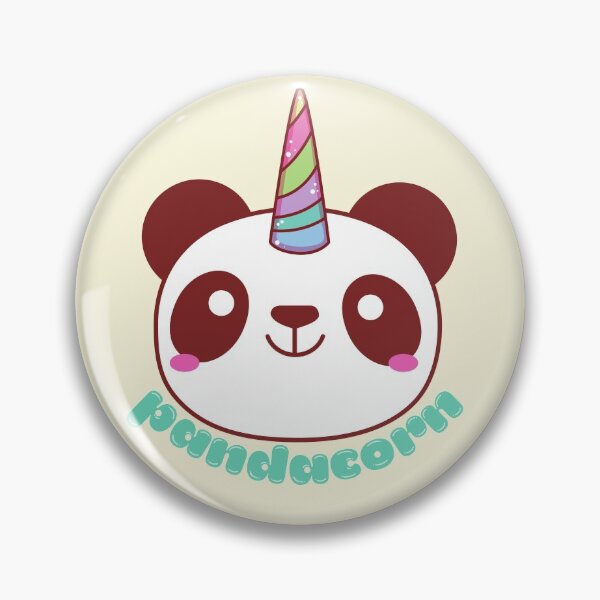 Item preview, Pandacorn Panda Unicorn - cream/yellow background designed and sold by MixedBagMerch.