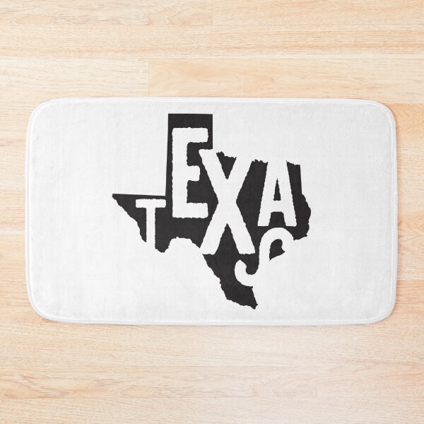 Artikelvorschau, Texas State Design | Abstrakte Texas-Beschriftungsgrafik | Texas Geschenk | Texas Karte entworfen und verkauft von crookedriverusa.