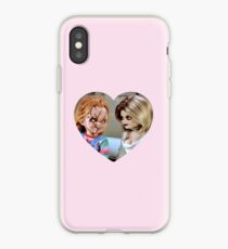 Vinilo o funda para iPhone Chucky + Tiff