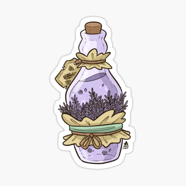 "Lavender Mead" Sticker for Sale by Fawnranger Redbubble