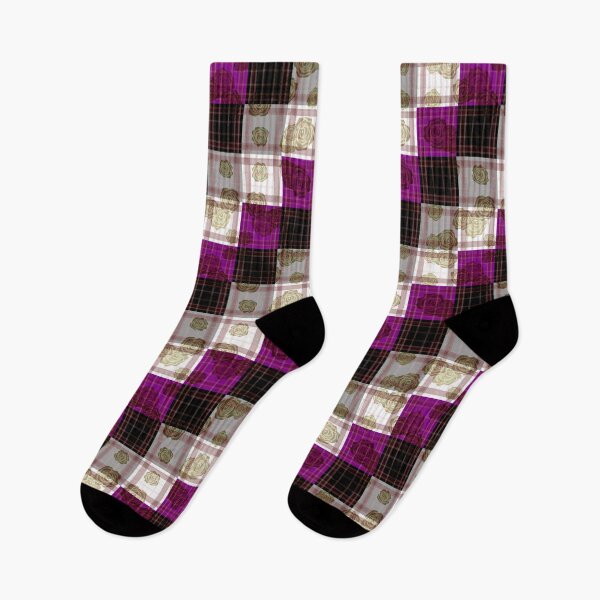 Item preview, Subtle Floral Ace Plaid 2 designed and sold by -Gedwolcraeft-.