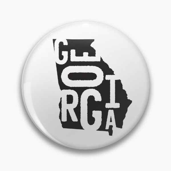 Item preview, Georgia State Design | Abstract Georgia Lettering Graphic | Georgia Gift | Georgia Map  designed and sold by crookedriverusa.