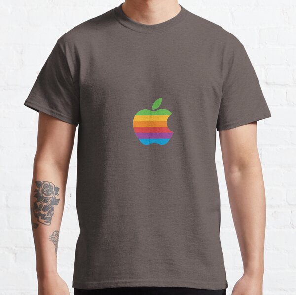 Retro Apple logo Classic T-Shirt