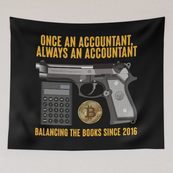 Item preview, Once An Accountant... designed and sold by MaddFictional.