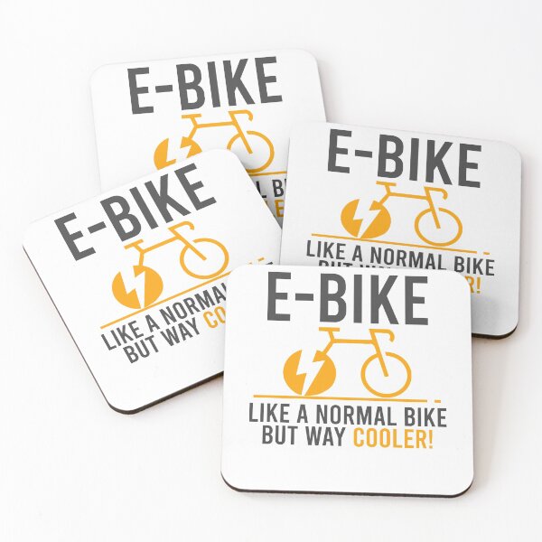 Item preview, E-Bike like a normal bike but way cooler!, Funny gift for Electric BIKE lovers  designed and sold by tee-sh.