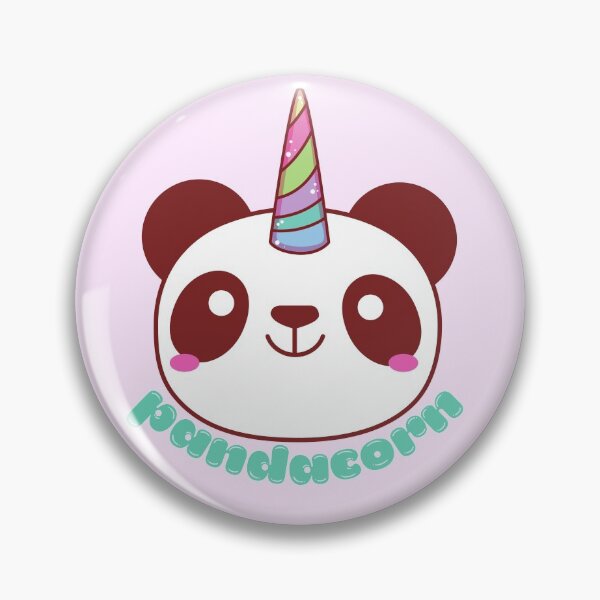 Item preview, Pandacorn Panda Unicorn - light pink background designed and sold by MixedBagMerch.