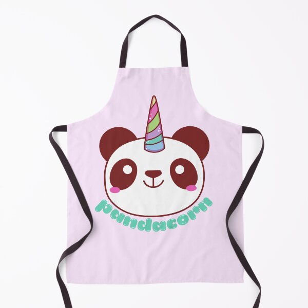 Item preview, Pandacorn Panda Unicorn - light pink background designed and sold by MixedBagMerch.
