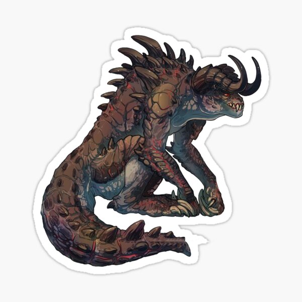 Deathclaw Stickers for Sale | Redbubble