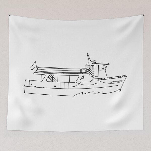 Item preview, Burton Island Ferry - Island Runner designed and sold by moodystudios.