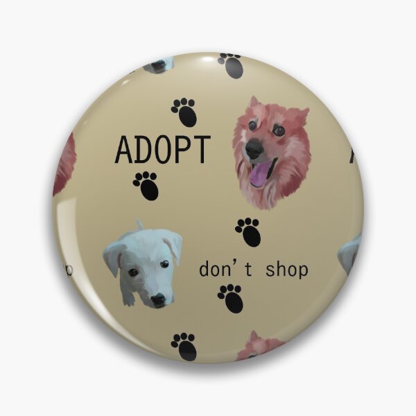 Item preview, Adopt dont Shop  designed and sold by Antiope33.