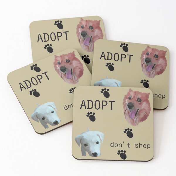 Item preview, Adopt dont Shop  designed and sold by Antiope33.